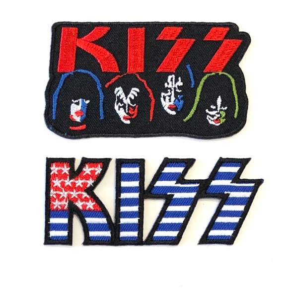 Accessories Kiss Band Patch Iron On Rock Music Metal Diy Badge Poshmark